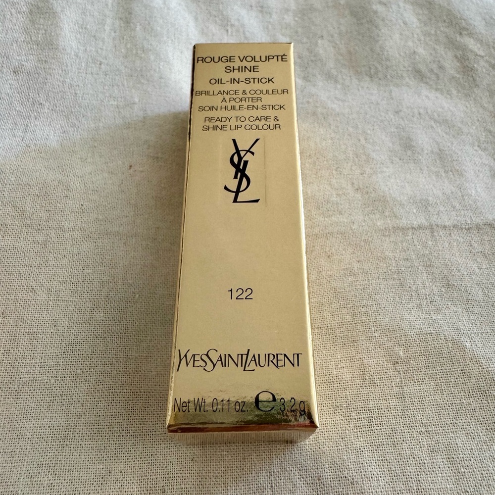 Yves Saint Laurent Rouge Volupté Shine Oil-In-Stick (122) - Burnt